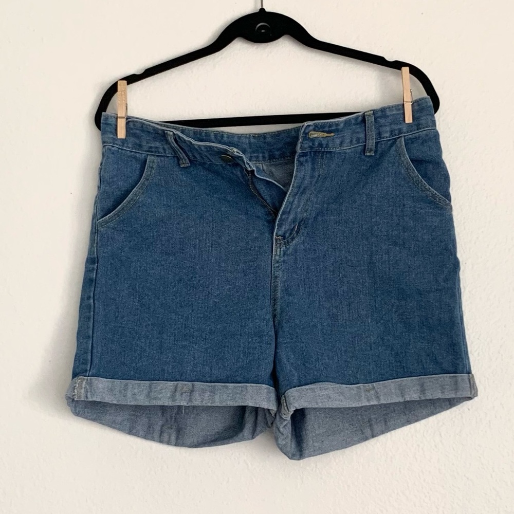 SHEIN High-Waisted Denim Shorts